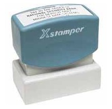 N12 Xstamper Custom Pre-Inked Stamps