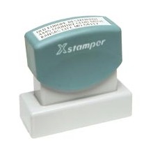 N13 Xstamper Custom Pre-Inked Stamps
