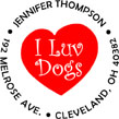 I Luv Dogs Personalized Multi-Color  Stamp