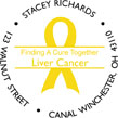 LIVER CANCER Personalized Multi-Color Stamp