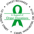 ORGAN DONATIONS Personalized Multi-Color Stamp