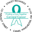 CERVICAL CANCER Personalized Multi-Color Stamp