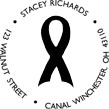 Black Ribbon Custom Address Stamp