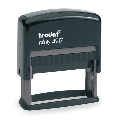Trodat 4917 Printy Self Inking Rubber Stamp  Ships Next Business Day.