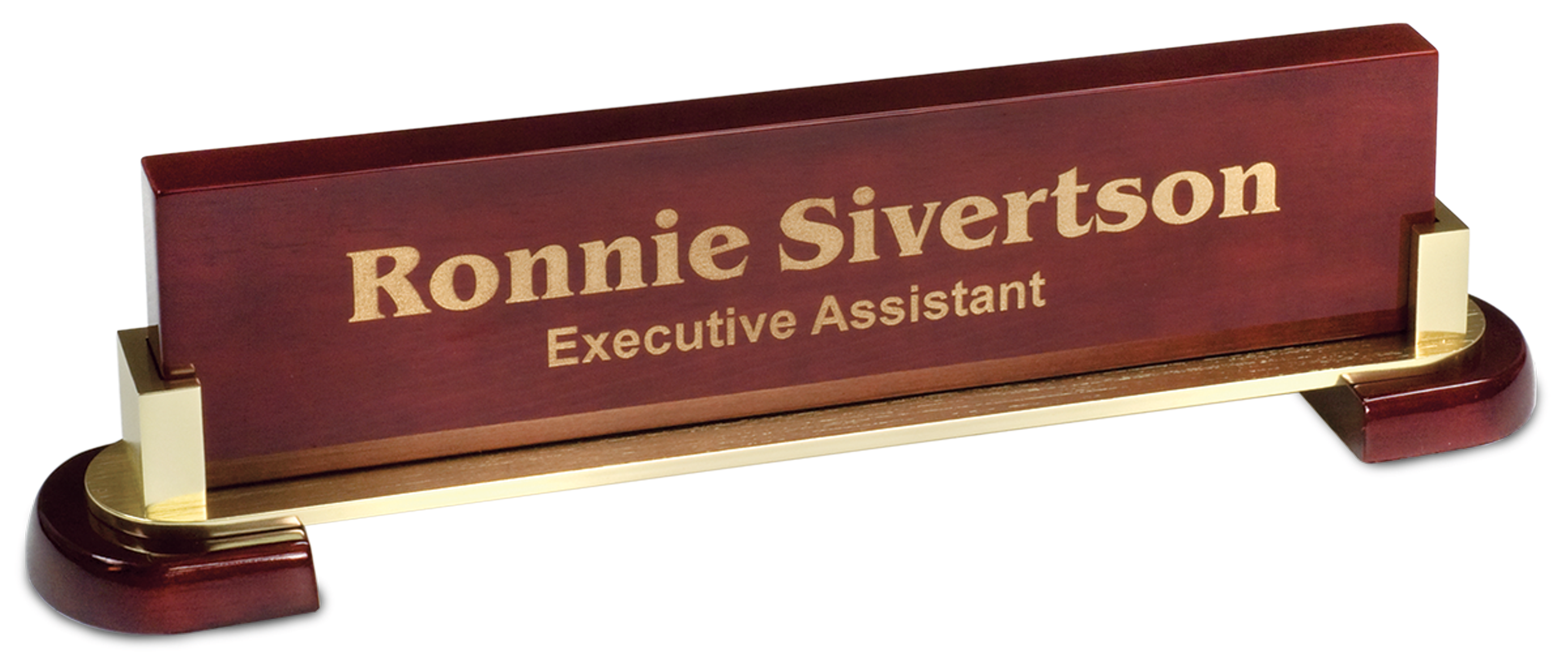 Executive Desk Nameplates