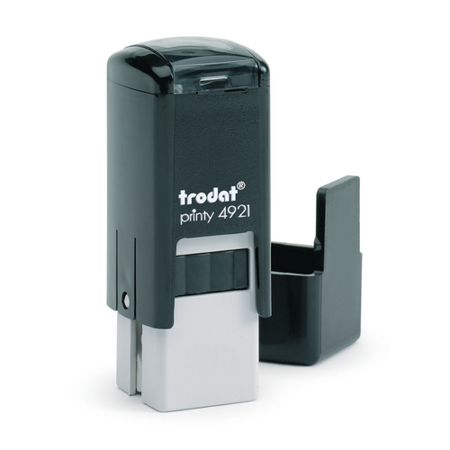 Trodat 4921 Printy Self Inking Square Rubber Stamp  Great For Use As An Inspector Stamp