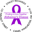 ALZHEIMER'S Personalized Multi-Color Stamp