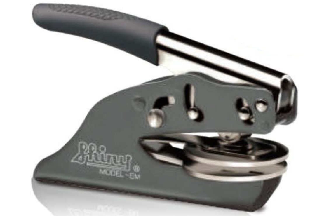 2" diameter Pocket Embosser